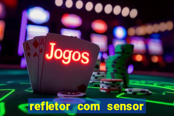 refletor com sensor noturno como instalar